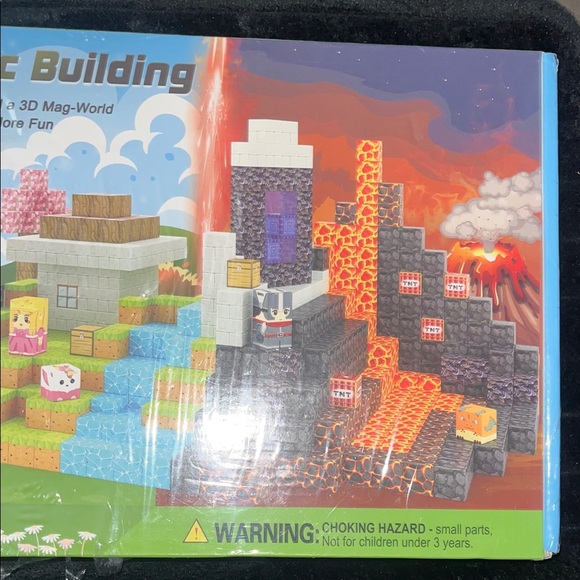Magnetic Building Cubes - Multicolor Creative Block Set - Picture 8 of 8